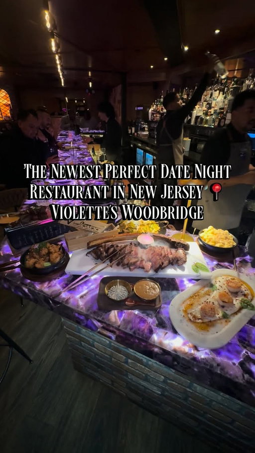 🔥 THE NEWEST PERFECT DATE NIGHT SPOT IN NJ! 🔥 @violettes_woodbridge 

Violette’s of Woodbridge is a WHOLE VIBE! From the atmosphere to the presentation and the food, everything was incredible! 🤯🥩

I had the tomahawk steak, which might honestly be the BEST steak I’ve had all year, smoked mac & cheese, A5 Wagyu that literally melted like butter, amazing scallops, fried shrimp, and so much more! Every single dish was on point, and the presentation was A1! 💯

I have to say, this is officially one of my NEW FAVORITE RESTAURANTS IN NJ RIGHT NOW! Whether you’re planning a date night, celebrating something special, or just looking for an upscale dining experience, THIS IS THE SPOT!

📍 Violette’s of Woodbridge
📍 2 Main Street, Woodbridge Township, NJ

🚨 MANDATORY SPOT TO ADD TO THE LIST! 

100/100 SPOTS ONLY! 🔥

#njfoodie #njdatenight #steak #woodbridge #newjersey