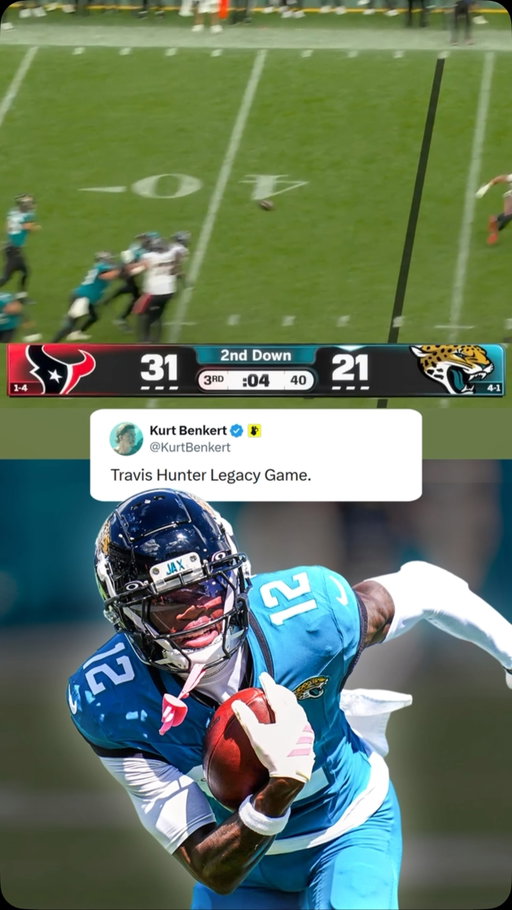 TRAVIS HUNTER HAS BEEN EVERYWHERE IN LONDON 🤯🤯
#nfl #football #jags #live #travishunter