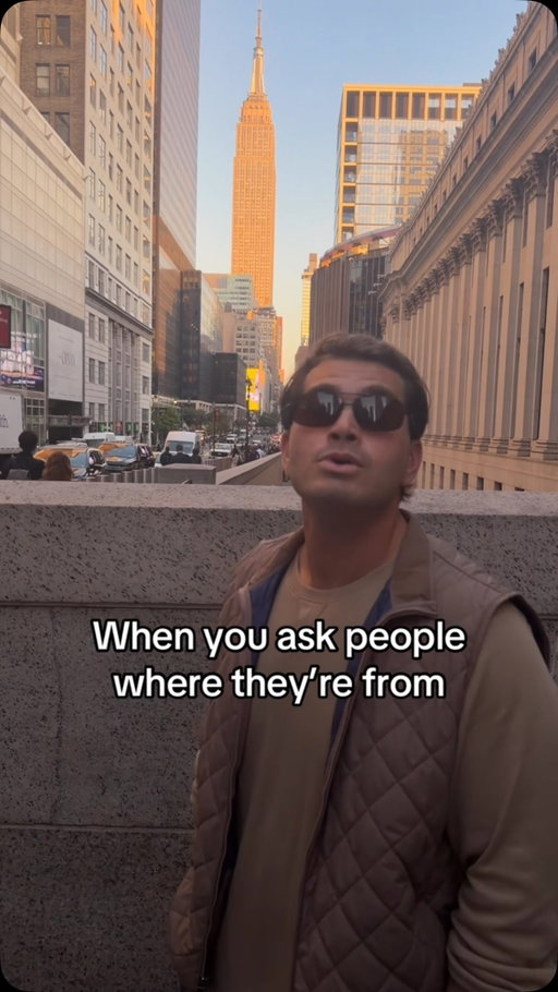 Nowhere near where they actually live 😂😂 #skit #comedy #nyc #philly #chicago
