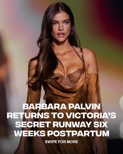 Six weeks after welcoming her first child with husband Dylan Sprouse, Barbara Palvin is set to return to the Victoria’s Secret runway at tonight’s 2026 Fashion Show in Los Angeles. The model, who is walking the show for the sixth time, told Page Six Style, “I’m happy. I’m excited. I hope I don’t fall!” Palvin said she let her body heal and did light exercise as she prepared for her return.

(📸: Getty)