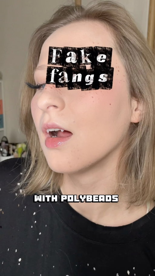 🧛🏻‍♀️fake fangs (kinda) tutorial

Don’t get discouraged, it took me 3 attempts prior and lots of cussing 🫠

#fakefangs #halloween