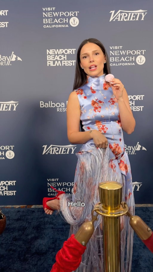 Get you a girl like @indenavarrette who can do both: be comfy in Tabis and serve in Louboutins. We caught up with the It girl on the red carpet at today’s @newportbeachfilmfest.