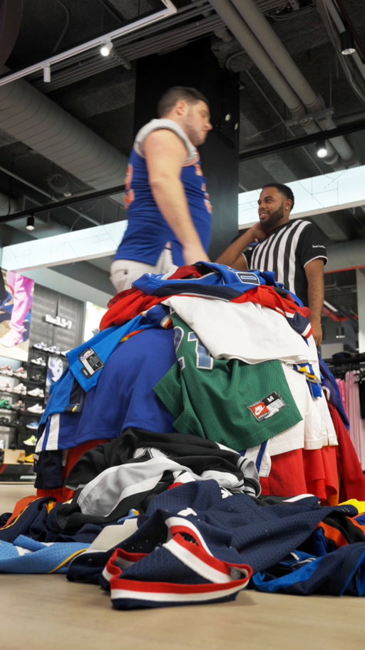 NBA Jersey Day is here! Visit any store today wearing an NBA Jersey and get 20% off your purchase of $100 or more 🏀
