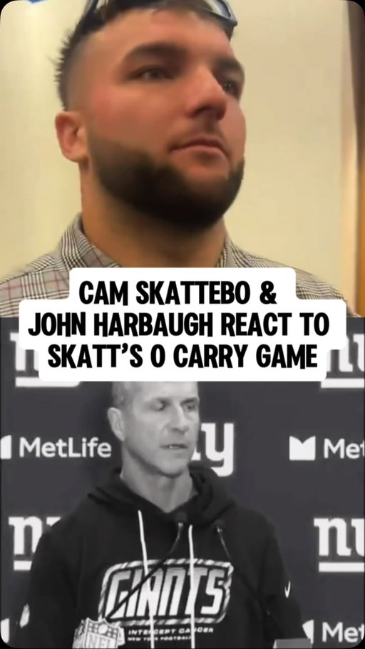Cam Skattebo & John Harbaugh give their thoughts after Skattebo had ZERO carries in a 34-27 loss to the New Orleans Saints on Sunday. 

#NFL #Giants #CamSkattebo #Saints #JohnHarbaugh