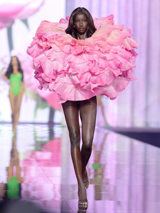 Give Anok her flowers!! @anokyai is in full bloom on the Victoria’s Secret Fashion Show Runway. 

Photos: Getty Images