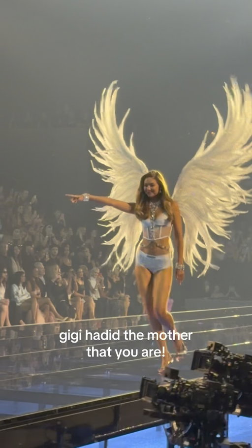 You better werk that point #GigiHadid! #VictoriasSecretFashionShow #vsfs2026 

🎞️: @actuallyjonathanborge