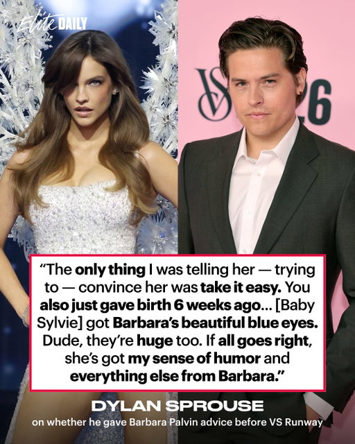 #DylanSprouse supporting wife #BarbaraPalvin at the #VictoriasSecretFashionShow throughout the years is my favorite love story... even all the way back at his very first show in 2018! 🥹 💞 

Photos: Getty