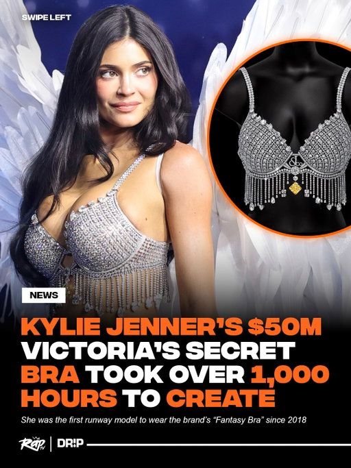 Kylie Jenner’s Victoria’s Secret Fantasy Bra took over 1,000 hours to create‼️

The Fantasy Bra was made from 4,410 natural diamonds, including a centerpiece Fancy Vivid Yellow Diamond that costs $22 million 👀

The entire bra took 15 artists to complete, and is currently valued at $50 million 🤯

Are y’all rockin with it⁉️

📸: @jacobandco