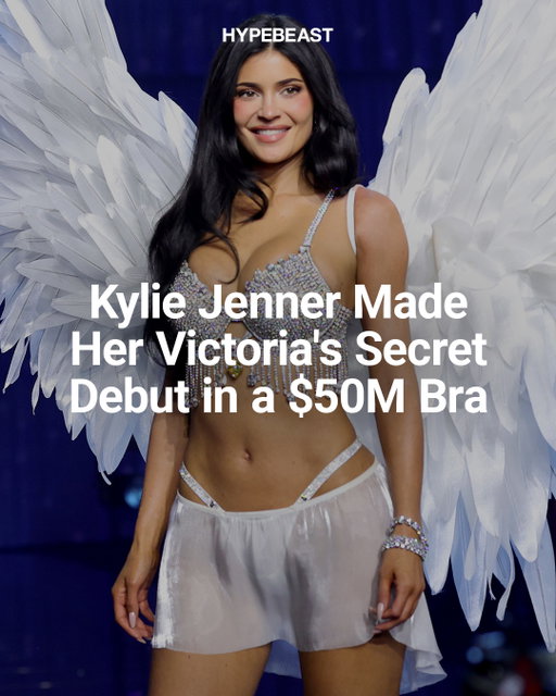 @kyliejenner's @victoriassecret debut came with a $50 million USD price tag 💎⁠
⁠
Making a surprise appearance to close the 2026 show, Kylie brought back the Fantasy Bra for the first time since 2018. Created with @jacobandco, the diamond-covered piece features a massive 75.54-carat yellow diamond at its center.⁠
⁠
Not exactly your everyday lingerie.⁠
Photo: Getty Images