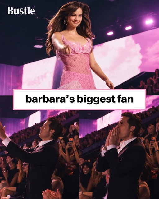 Just a husband watching his wife be THAT girl at the VS Fashion Show. 🪽🥹 Obsessed with how down bad Dylan Sprouse is for Barbara Palvin.

Photo: Getty/VS Fashion Show