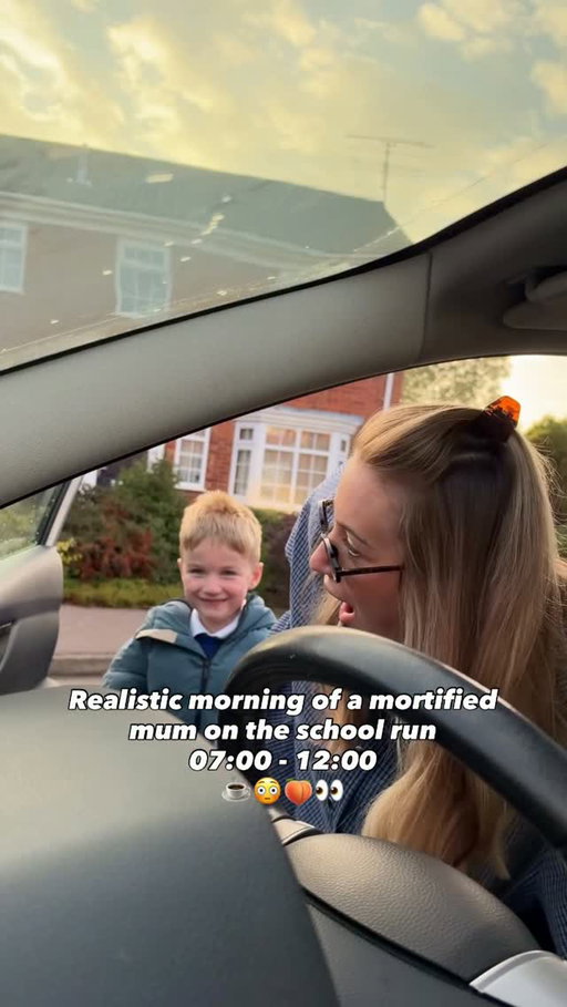 Looks like I’m the talk of the playground this morning on the school run ffs 😳😅😅 Boy mum life at its finest!

#ukmums #morningvlog #mumsofinsta #schoolrun #unfilteredmotherhood