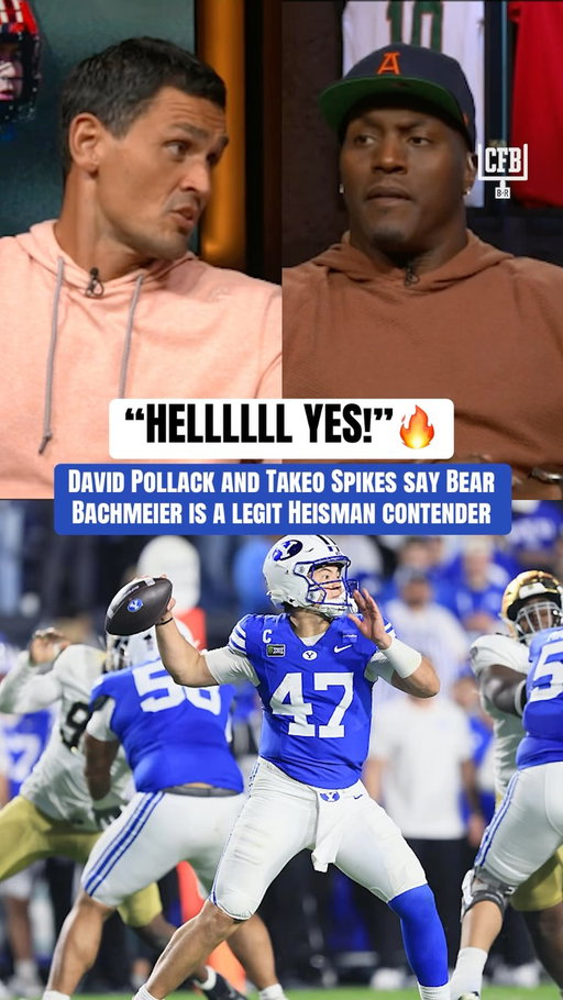 Bear Bachmeier for Heisman? 👀

#cfb #collegefootball #football #byufootball #bearbachmeier
