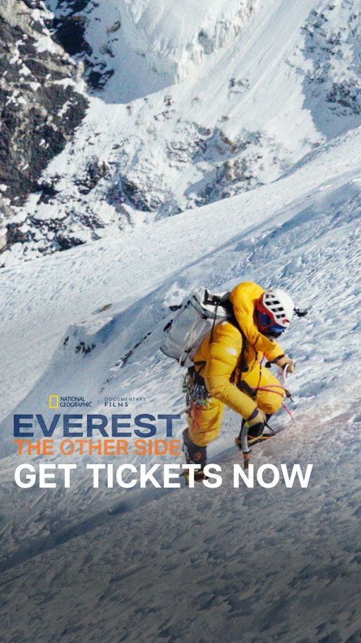 From Oscar®-winning filmmakers Elizabeth Chai Vasarhelyi (@chaivasarhelyi) and @jimmychin, discover an intimate portrait of two elite ski mountaineers bound by love and the pursuit of the impossible in Everest: The Other Side.

Tickets on sale now at the link in bio. Only in theaters and IMAX worldwide October 30.