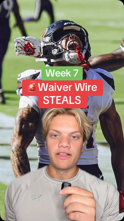 The best steals on this week’s waiver wire! Everyone of these players is rostered￼ at a less than 50% clip. Keep your eyes on Germie Bernard, Jaylin Noel and Michael Penix!