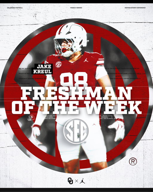 SEC Freshman of the Week 🏆 | Week 07 » Jake Kreul