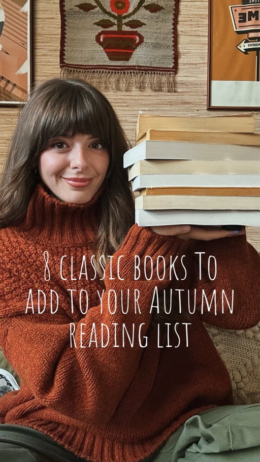 8 classic literature books (and a couple of modern classics) I think you should add to your autumn reading list this October. From a girl who absolutely loves this time of year and Victorian gothic novels (the two go hand in hand), these are my book recommendations which suit the autumn months perfectly, are maybe a little spooky, moody, unsettling and hugely atmospheric. I hope you enjoy them. Full list below:
1. Northanger Abbey by Jane Austen 
2. Dracula by Bram Stoker 
3. The Turn of the Screw by Henry James 
4. The Tenant of Wildfell Hall by Anne Brontë
5. Perfume by Patrick Suskind 
6. The Picture of Dorian Great by Oscar Wilde 
7. Gothic Tales by Elizabeth Gaskell 
8. Wuthering Heights by Emily Brontë
 
#autumnreads #bookrecommendations #classicbooks #gothicliterature