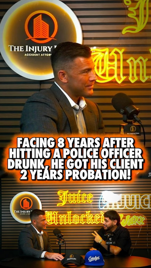 A drunk driver was facing eight years in prison after crashing into a CHP officer, leaving him hospitalized in the ICU for three weeks and ending his career. With the severity of the injuries, avoiding prison time seemed nearly impossible. But pretrial mitigator Max Miner, CEO of @executivetreatmentsolutions stepped in to help build the client’s case, which ended with a shocking outcome: just two years of probation instead of prison 😳 #juiceunlocked