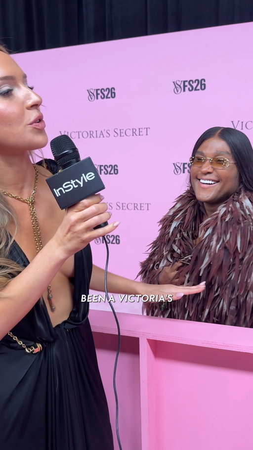 Put #LawRoach on the #VictoriasSecretFashionShow runway. He's already wearing his wings. 🪽 As always, we had fun chatting with the image architect and #InStyleImagemakers honoree on the pink carpet. #VSFS26