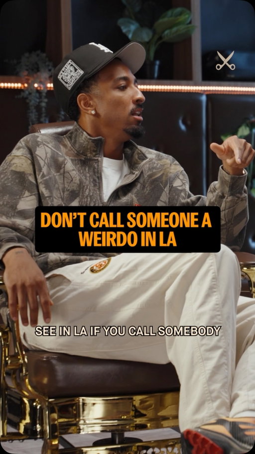 Being called a “weirdo” means something different when you’re from LA. 🥊💥