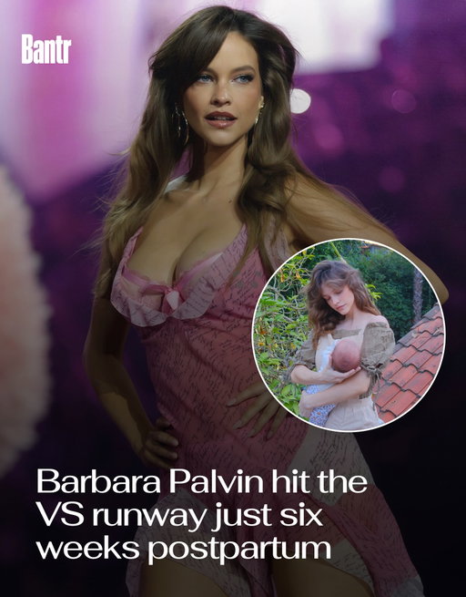 Pretty obsessed with this.

Six weeks into motherhood and Barbara Palvin was already back on the Victoria’s Secret runway.

The model made her return at the 2026 Victoria’s Secret Fashion Show in Los Angeles on Sunday, just weeks after welcoming her first child with husband Dylan Sprouse. And Dylan was right there in the front row, cheering her on. Ahead of the show, he shared how proud he was of his wife, joking that he had no idea where she was finding the energy.

Every postpartum journey is different (and Palvin’s circumstances are far from ordinary), but this is certainly one worth cheering for.

Media via @victoriassecret / Twitter

#bantrwomen #postpartum #victoriassecret