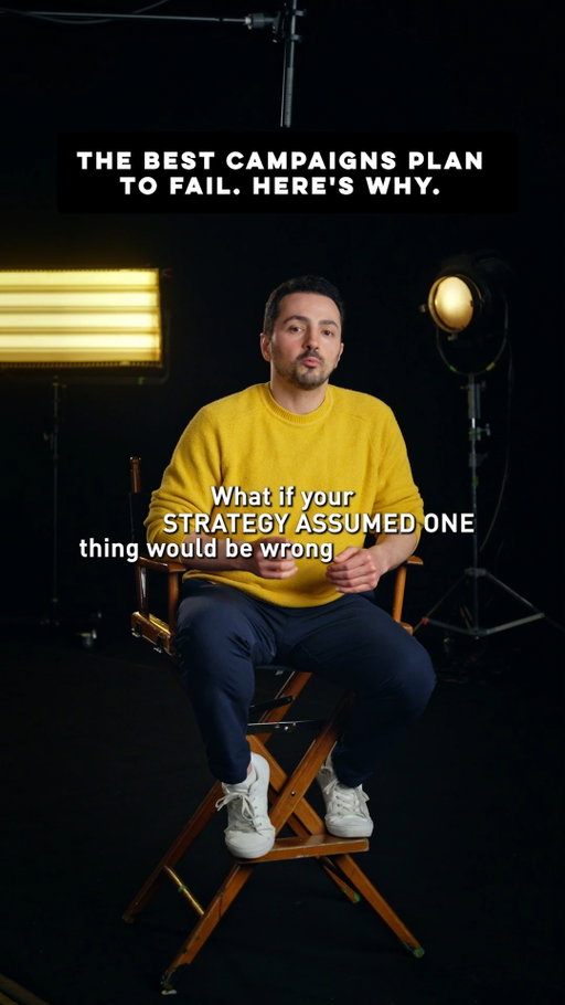 What's the secret to a high-performing video marketing strategy? Experimentation. 

Don't let your creative become random chaos, protect your core brand objective, but test everything else. 

Feed the winning message back into your next round of video production