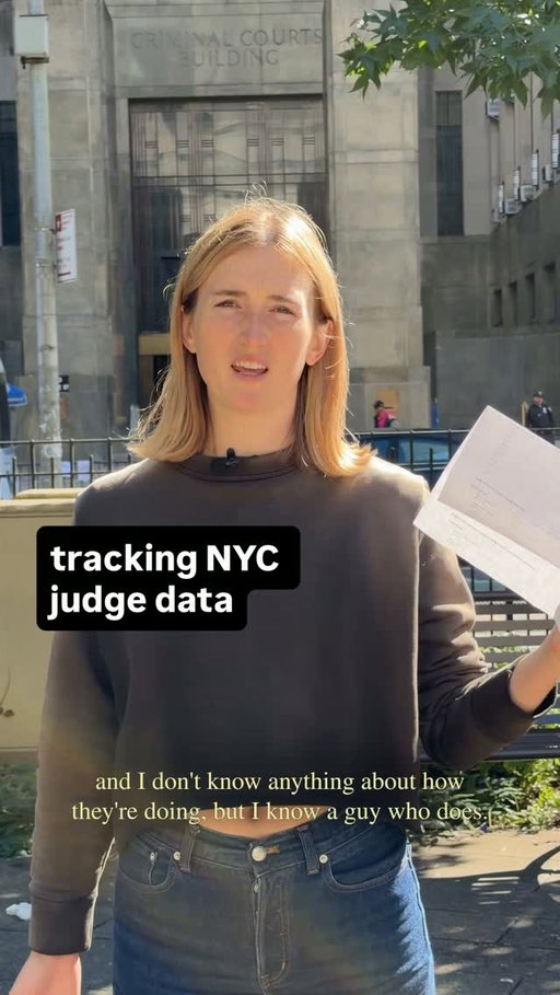 Who's judging judges? 

Check out @scrutinize_org for more! I met Oded through @davidprizenyc, which gives 5 New Yorkers a year $200k to tackle a big problem facing the city. Their open call for next year is open now! Go apply!

🎥: @dylanoza