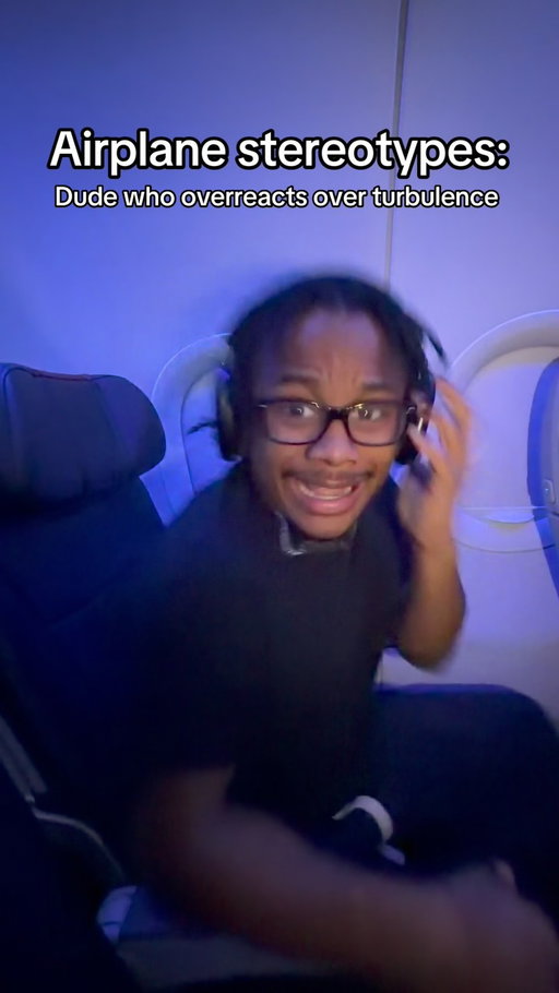 Airplane stereotypes… #explorepage #reels #funny