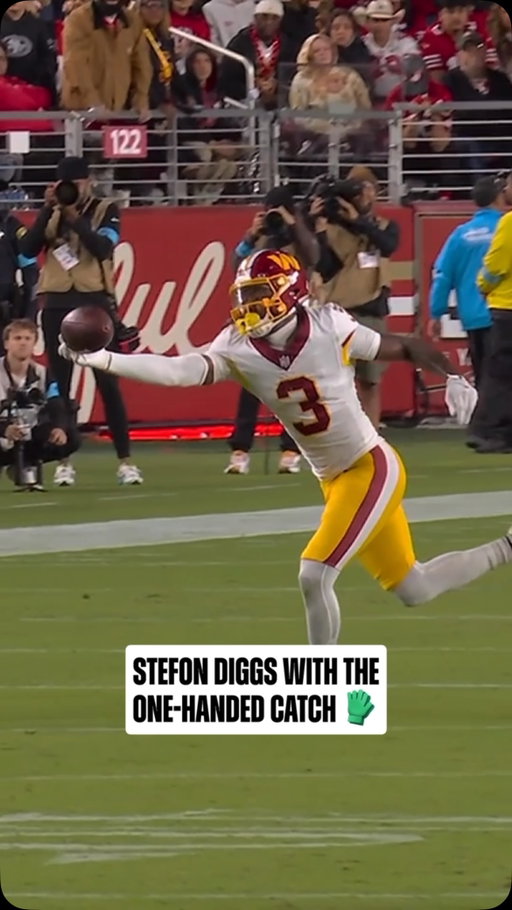 made it look too easy 🤩

WASvsSF on ESPN
Stream on @NFLPlus
