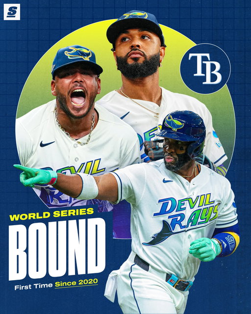 THE WORLD SERIES IS SET. THE TAMPA BAY RAYS WIN THE ALCS AND ADVANCE TO FACE THE BREWERS! 🎉🎉🎉
[via @kyleburgertv]