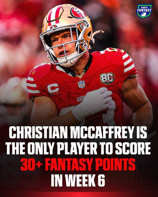 It had to be Christian McCaffrey 😤

CMC keeps the 30-point streak alive at the buzzer on Monday Night Football 👏