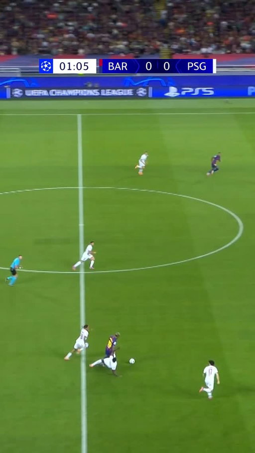 Lamine Yamal in the first minute 😳