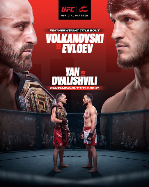 Two titles, one night, and a card that runs deep.
Abu Dhabi hosts UFC 333 on 24 October 🚀