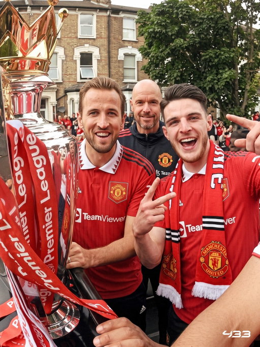 𝐈𝐍 𝐀𝐍𝐎𝐓𝐇𝐄𝐑 𝐋𝐈𝐅𝐄: Harry Kane & Declan Rice winning the 𝐏𝐑𝐄𝐌𝐈𝐄𝐑 𝐋𝐄𝐀𝐆𝐔𝐄 with 𝐌𝐀𝐍 𝐔𝐍𝐈𝐓𝐄𝐃 🏆

Erik ten Hag has revealed just how badly he wanted to bring Harry Kane and Declan Rice to Manchester United during his time as manager, he told @theathleticfc 👀

🗣️ On signing Kane: “I want only one player, and you know who: Harry Kane.”

The Dutchman also pushed for Declan Rice, believing United needed players with the quality, personality and leadership to compete at the very top 💪

Ten Hag also reflected on his relationship with Cristiano Ronaldo, revealing that he even travelled to Portugal to discuss his plans with him before taking charge at Old Trafford 🇵🇹

And on Carrick, he made his position clear: “Dismissing Carrick is not the solution. 100 percent not.” 👏

𝗖𝗢𝗨𝗟𝗗 𝗞𝗔𝗡𝗘 𝗔𝗡𝗗 𝗥𝗜𝗖𝗘 𝗛𝗔𝗩𝗘 𝗟𝗘𝗗 𝗠𝗔𝗡 𝗨𝗡𝗜𝗧𝗘𝗗 𝗧𝗢 𝗔 𝗣𝗥𝗘𝗠𝗜𝗘𝗥 𝗟𝗘𝗔𝗚𝗨𝗘 𝗧𝗜𝗧𝗟𝗘? 🤯🏆🔴
