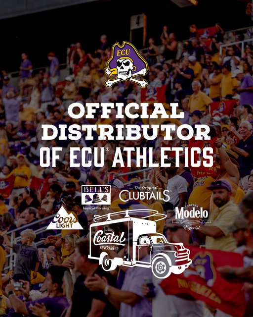 We’re proud to be the official distributor of @eastcarolinauniv Athletics, and proud to be a fan of the Pirates. Good luck in your game against Memphis University—we’ll always cheer for ECU! 

#CBC #ECU #ECUPirates #ECUAthletics