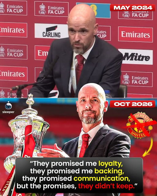 Erik ten Hag SLAMS Manchester United ownership for not backing him and breaking promises during his time as manager… 🔴😬

Who do you think is right in this situation? 🤔

His argument: 

- He wanted to sign Declan Rice and Harry Kane but got Amrabat and Hojlund 📉
- He won the Carabao Cup and FA Cup but was still sacked 📉
- They promised open communication and loyalty but his future was always uncertain 📉

The club’s argument would be:

- Erik ten Hag caused controversy by falling out with Cristiano Ronaldo and Marcus Rashford 😬
- Despite two cup wins, the performance of the team was below standard 😬
- Erik ten Hag has since gone onto win 0 trophies, even though he claimed he’s a winner 😬

Let us know in the comments… 

#mufc #ggmu #manutd #glazersout #premierleague