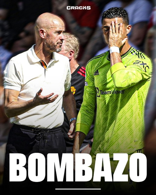 ¡TEN HAG CONTRA CRISTIANO! 💥🗣️

“Le falló al equipo y me falló a mí”, dijo a The Athletic. El ex DT del United lo acusa de no prepararse físicamente para los partidos. 😳

⚽ También afirma que Cristiano aconsejaba a sus compañeros “guardar piernas” en los entrenamientos.
