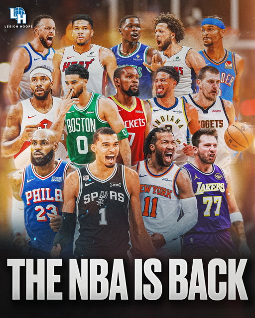 The NBA season is starting so it’s time. Claim your team(s), no bandwagons. Go.