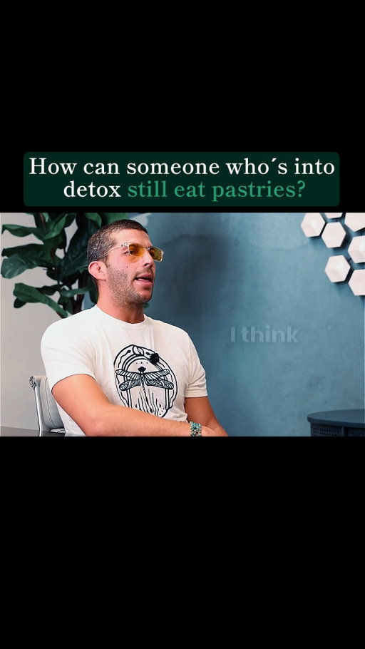 The goal was never a perfect diet 🍟

Most people do not want to feel perfect. They want to be resilient: to a glass of wine, a bad meal, a long trip, a cold going around. Vance said it better than I could. Detox is what removes the anchor so you have the freedom to live.

A lot of practitioners protect their health by staying in a bubble. One international trip and they are wrecked. In the last 14 months I spent 6 of them overseas, and Vance watched me eat pastries and French fries. Gluten is the one thing I stay away from.

Feeling good every day was never my north star. Resilience is.

Follow for more on building resilience you can take anywhere.

#detox #cleanliving #rootcause
