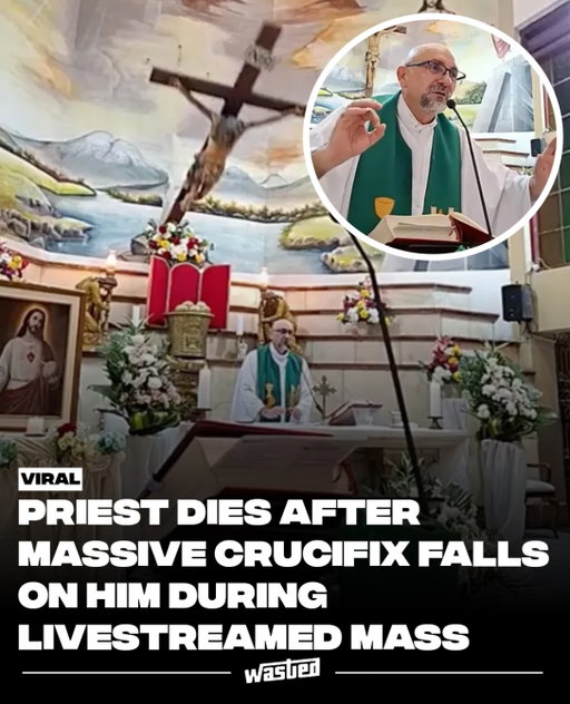 A priest in Guayaquil, Ecuador died Saturday after a large crucifix fell and struck him in the head while he was celebrating a livestreamed Mass.

Video circulating online shows Father Patricio Alfredo Sánchez Molinari speaking to his congregation moments before the crucifix came down. The Archdiocese of Guayaquil confirmed his death on Sunday.

Sánchez Molinari was the parish priest at Our Lady of Perpetual Help Church in the city’s Central Vicariate and a member of the Congregation of the Most Holy Redeemer. According to local reports, he had previously served in Vinces.

What caused the crucifix to fall has not been determined.