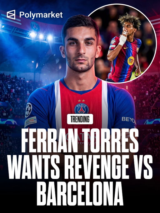 🚨 𝗡𝗘𝗪: Ferran Torres wants REVENGE against Barcelona tonight after completing his €48.5M move to PSG!

The Spanish forward was reportedly VERY UPSET when Barcelona tried to sign Julián Álvarez behind his back during the last transfer window.

His desire to leave became even stronger when Hansi Flick chose to play Dani Olmo as a striker instead of him against Atlético Madrid.

Now, Ferran has the PERFECT OPPORTUNITY to punish his former club on the pitch tonight!

— @diariosport