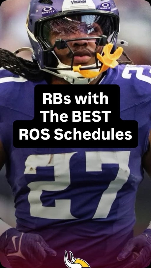 Running backs to trade for in fantasy football because their rest of season schedule is the easiest in the league #fantasyfootball #nfl #football #nflfootball