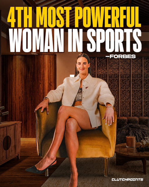 Caitlin Clark ranks No. 4 among Forbes’ Most Powerful Women in Sports.

In just her third WNBA season, Caitlin Clark has earned recognition as one of the most influential figures in American sports, ranking No. 4 on Forbes’ list and placing ahead of every other active athlete on the ranking.

She joins a list that reflects how influence in sports extends far beyond competition.

New Orleans Saints and Pelicans owner Gayle Benson topped the list, followed by FanDuel CEO Amy Howe and Nike executive Amy Montagne.

Other athletes recognized included Serena Williams at No. 11, Coco Gauff at No. 13 and A’ja Wilson at No. 15.

Clark’s impact has reached well beyond the basketball court.

Her popularity has brought new audiences to women’s basketball, while major partnerships with brands such as Nike, Gatorade and Wilson have helped demonstrate the growing commercial power of women athletes.

For someone who has repeatedly faced claims that the hype outweighs the talent, this recognition shows just how far her influence reaches, even beyond her on-court achievements.

In only a few seasons, Clark has become much more than a basketball star.

She’s helping shape the business and visibility of women’s sports. 👀👏

#caitlinclark #indianafever #indiana #wnba