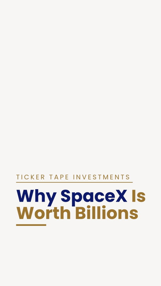 Revenue alone doesn’t explain a company’s valuation.

So what makes investors value a private company in the trillions? Expected future growth, investor demand, available shares, and major commercial opportunities can all shape the number.

SpaceX is a striking case study in how private-market valuations are formed, and why the headline figure deserves a closer look.

#AccreditedInvestor #CEO #Founder #BusinessOwner #Investor