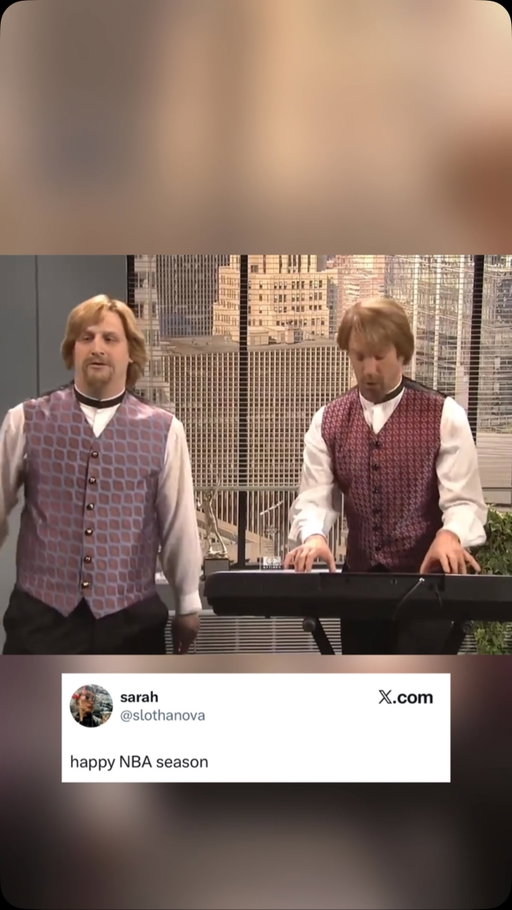 The 26/27 NBA season starts TONIGHT 🤩‼️ 

🎥 PJM75TWEETS - X 
#nba #snl #nbc