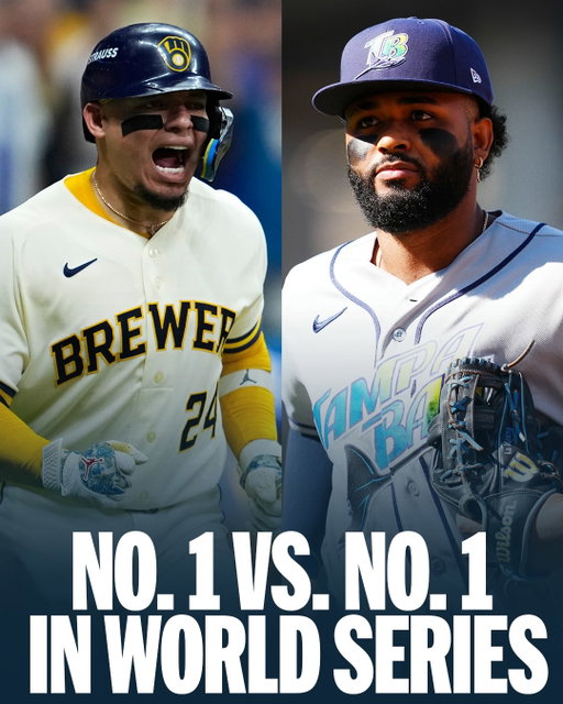 The Milwaukee Brewers and Tampa Bay Rays will face off in the 2026 World Series!

This is the 4th time since 2000 where the World Series matchup will be between each league’s top seed 👀