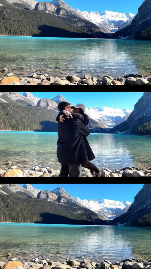 In love at the rockies 🏔️🤍