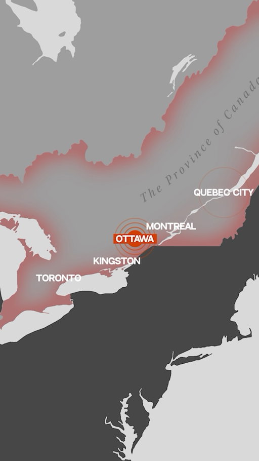 The Unlikely Capital of Canada was chosen by Queen Victoria  #canada #map #history #myottawa
