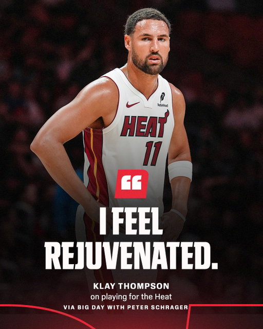 Klay Thompson is ready for his 14th NBA season in action 😤