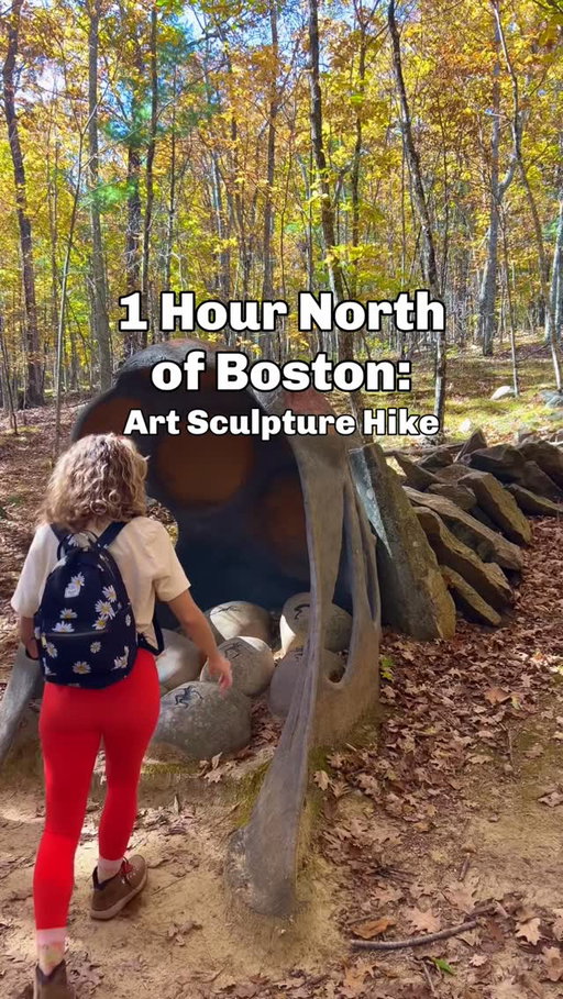 An art-filled hike in the woods just 1 hour north of Boston!

The Andres Institute of Art in Brookline, NH, has 72 sculptures scattered along miles of wooded trails, making it such a unique spot to explore just over the Massachusetts border.

You’ll find art tucked between the trees, trails for all skill levels, and a summit with some mountain views. 

It’s free to explore and dog and kid friendly.

Enjoy! #newhampshire #art #hike