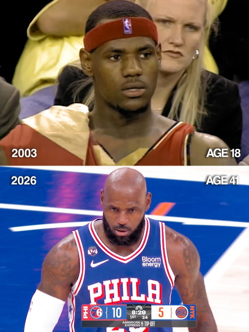 LeBron James just entered his 24th NBA season. The first player in history to ever reach that milestone. At 41 years old, the NBA’s all-time leading scorer continues to defy expectations more than two decades after making his professional debut in 2003. 

After eight seasons with the Los Angeles Lakers, James begins a new chapter with the Philadelphia 76ers, making his regular-season debut against the defending champion New York Knicks at Madison Square Garden.

Father Time remains undefeated, but LeBron James is making a strong case for being the exception.
